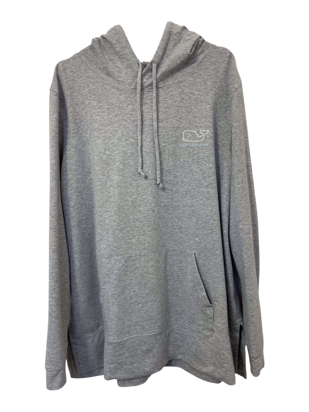 Women’s  Vineyard Vines Gray Hoodie with Whale Logo,L